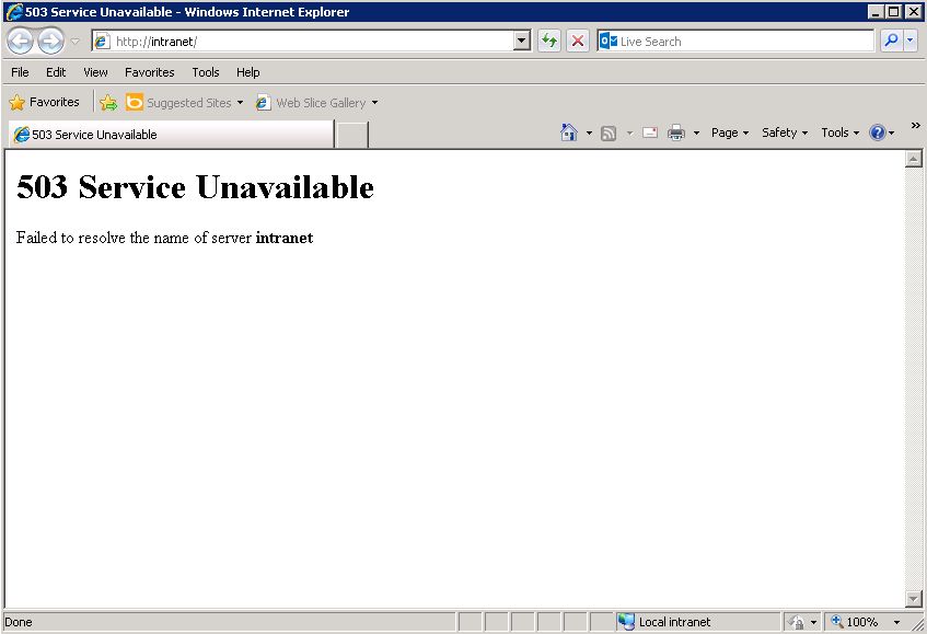什么原因导致网站显示Service Unavailable或图片不显示